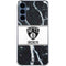 NBA Brooklyn Nets Marble Galaxy A35 5G Clear Case